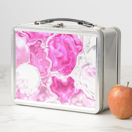Lunch Box Luminosité rose (En situation)