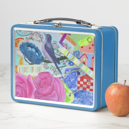 Lunch Box Lunchboxes en métal - Art de Debbie Davidson (En situation)