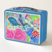 Lunch Box Lunchboxes en métal - Art de Debbie Davidson (Devant)