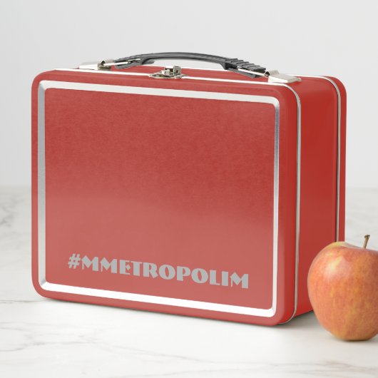 Lunch Box LunchBoxes métalliques pour la famille bY Metropol (En situation)