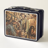 Lunch Box Lune faisant blanc éclair Whiskey Liqueur (Dos)