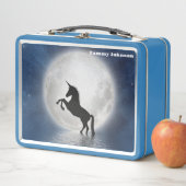 Lunch Box Lune Licorne (En situation)