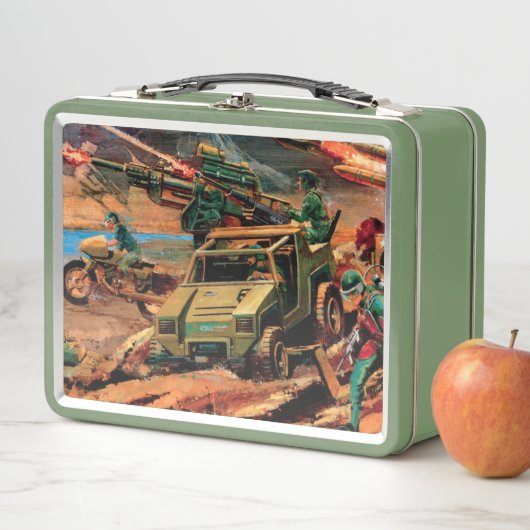 Lunch Box Lunette de l'armée (En situation)