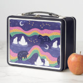 Lunch Box Lunette Northern Lights (En situation)