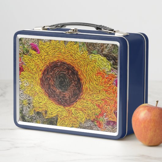 Lunch Box Lunette Sunny Sunflower (En situation)