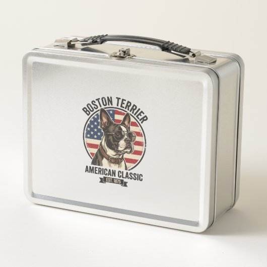 Lunch Box Lunettes de soleil drapeau américain classique de (Devant)