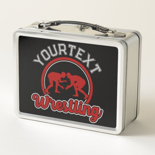 Lunch Box Lutter AJOUTER LE NOM Grappe Champion d'équipe (Dos)