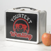 Lunch Box Lutter AJOUTER LE NOM Grappe Champion d'équipe (En situation)