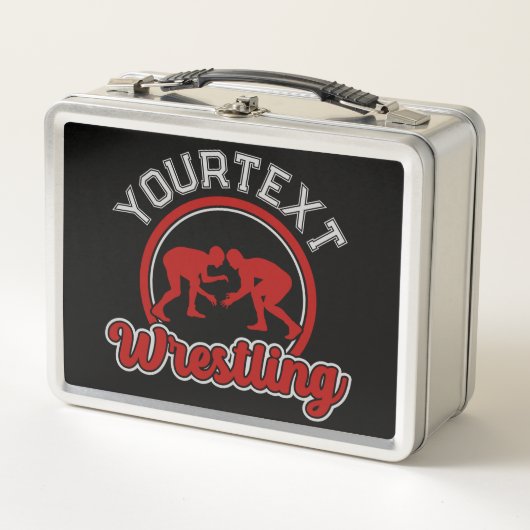 Lunch Box Lutter AJOUTER LE NOM Grappe Champion d'équipe (Devant)