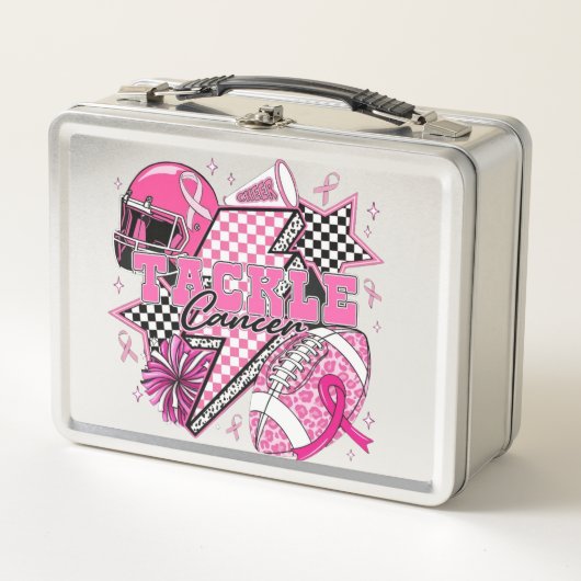 Lunch Box 🏈 Lutter contre le cancer Conception (Devant)