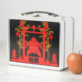 Lunch Box lutteur de sumo (En situation)