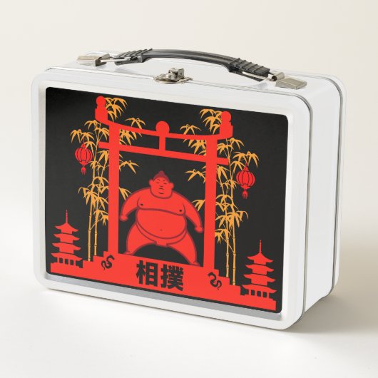 Lunch Box lutteur de sumo (Devant)