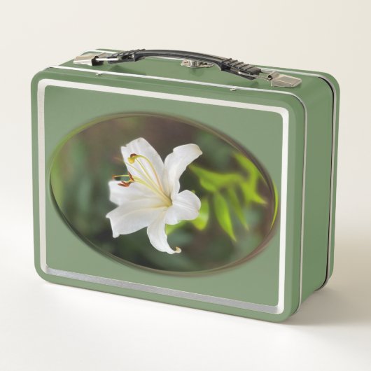 Lunch Box Lys blanc crépusculaire (Dos)