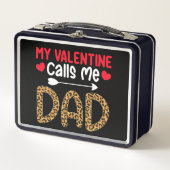 Lunch Box Ma Saint Valentin M'Appelle Papa Leopard Buffalo P (Devant)