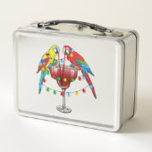 Lunch Box Macaws Tropical Boire Du Vin (Dos)