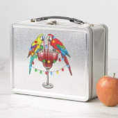 Lunch Box Macaws Tropical Boire Du Vin (En situation)