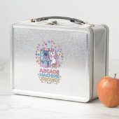 Lunch Box Machine de jeux vidéo Licorne Impression Licorne P (En situation)