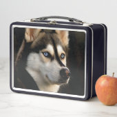 Lunch Box Magnifique Coussin de Lancement Husky (En situation)