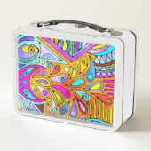 Lunch Box Main Tirée Par EDDArt - Blah Blah Blah 1 (Dos)