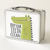 Lunch Box Maintenez vos dents propres (Dos)