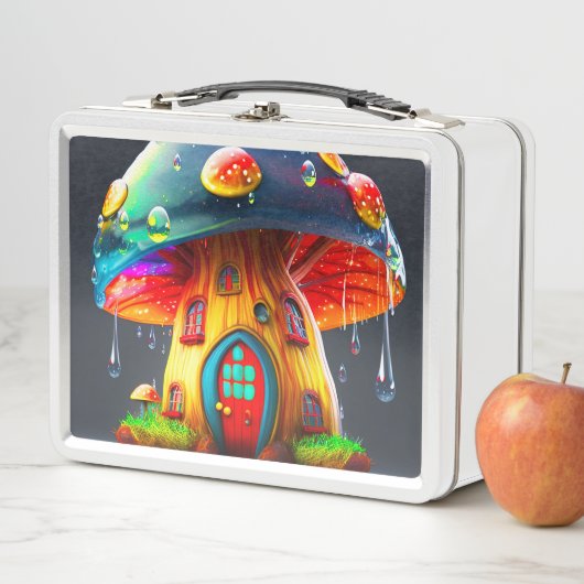 Lunch Box Maison de champignons Ai (En situation)