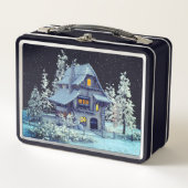Lunch Box Maison d'hiver (Devant)