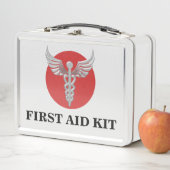Lunch Box Maison familiale médicale de kit de premiers (En situation)