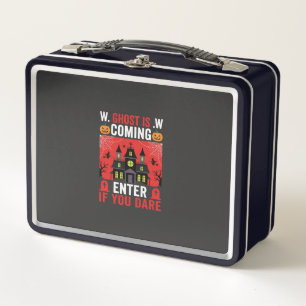Lunch Box Maison Hantée Halloween Entrez Si Vous Osez