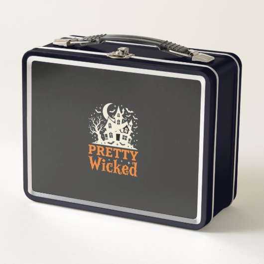 Lunch Box Maison hantée Halloween Pretty Wicked_1 (Devant)