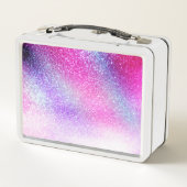 Lunch Box Majestic rose violet Nebula Galaxy Parties scintil (Dos)