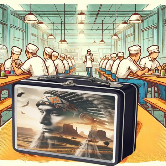 Lunch Box Majestic Sunset Warrior