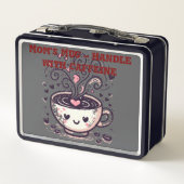 Lunch Box "Maman’s Mug - Manipuler avec de la caféine." (Dos)