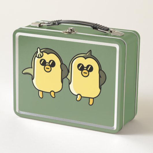 Lunch Box Manchots dansants (Devant)