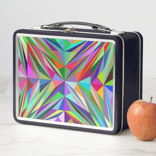 Lunch Box Mandala Abstrait (En situation)