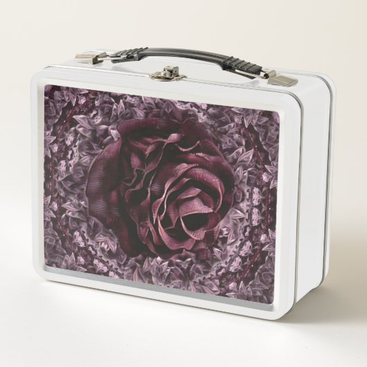 Lunch Box Mandala de rose  (Devant)