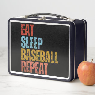 LUNCH BOX MANGER DORMIR BASEBALL RÉPÉTER