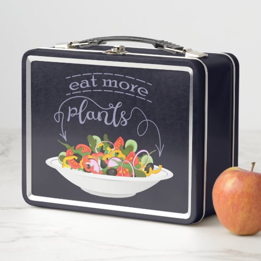 Lunch Box Mangez plus de plantes frais motivation salade let (En situation)