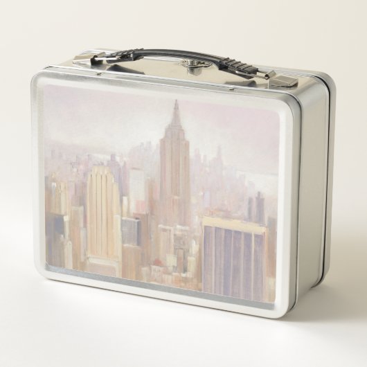 Lunch Box Manhattan dans la brume | New York City (Dos)