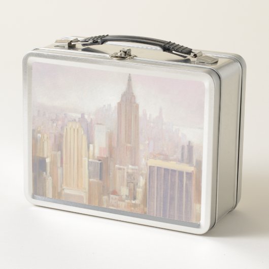 Lunch Box Manhattan dans la brume | New York City (Devant)