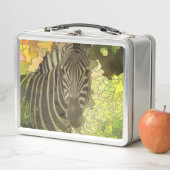 Lunch Box Mapified - Zebra (En situation)
