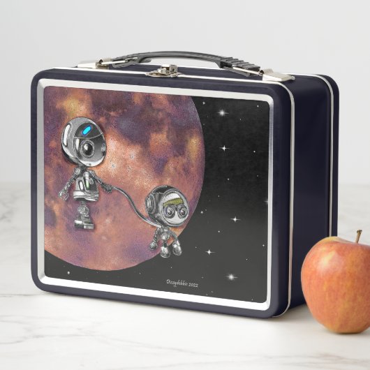 Lunch Box Marche spatiale robotique (En situation)
