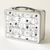 Lunch Box Marcie & Pepperment Patty En Classe (Dos)