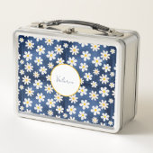 Lunch Box Marguerites sur Denim (Devant)