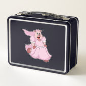 Lunch Box Mariée cochon en robe de mariée (Dos)