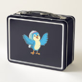 Lunch Box Mariée oiseau voilée (Dos)