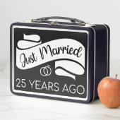 Lunch Box Mariés depuis 25 ans V (En situation)