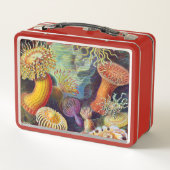 Lunch Box Marine d'actinies d'Ernst Haeckel : Actiniae (Dos)