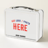 LUNCH BOX MARQUE BLANCHE MODERNE ET PERSONNALISABLE VÉRIFIÉE (Dos)