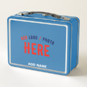 LUNCH BOX MARQUE VÉRIFIÉE SKY BLEU MODERNE ET MODERNE (Dos)