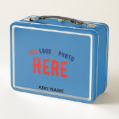 LUNCH BOX MARQUE VÉRIFIÉE SKY BLEU MODERNE ET MODERNE (Dos)